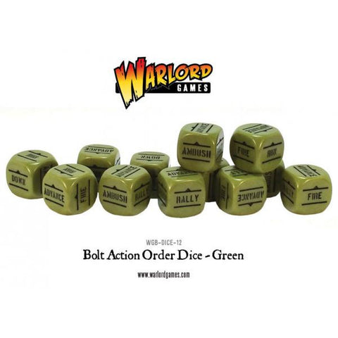 Bolt Action - Orders Dice
