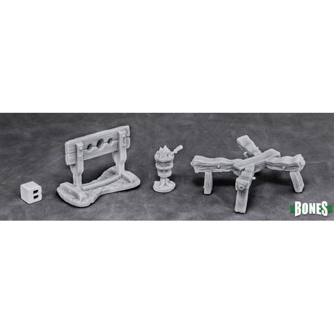 Reaper Miniatures - Bones: Torture Equipment 1