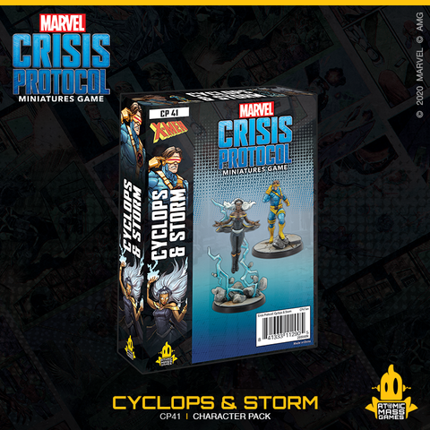 Marvel Crisis Protocol - (CP41) Cyclops And Storm