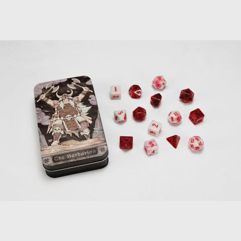 Beadle And Grimms Dice Set - Barbarian