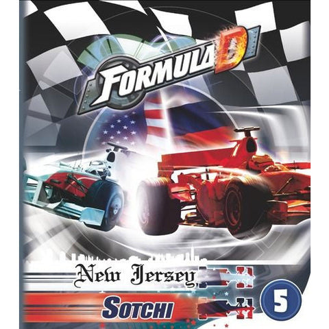 Formula D Map - Track 5 New Jersey And Sochi