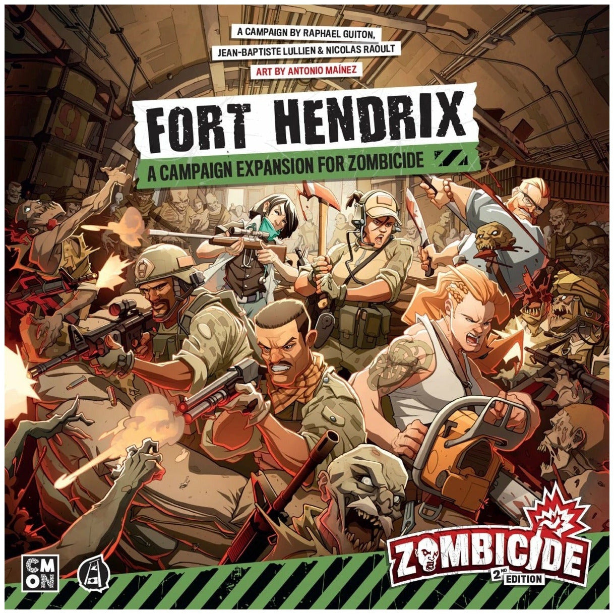 Zombicide Expansion - Fort Hendrix A Campaign Expansion For