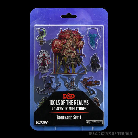 D&D Idols Of The Realms - Boneyard 2d Set 1