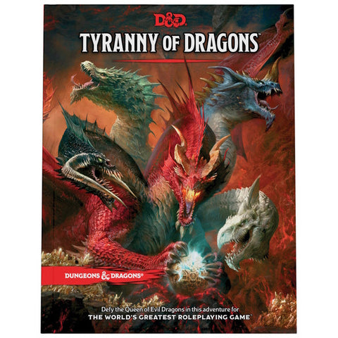 D&D Manual - Dungeons & Dragons Tyranny of Dragons Hardcover