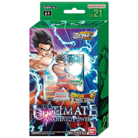 [CLEARANCE] Dragon Ball Super Card Game [SD21] Ultimate Awakened Power Starter Deck