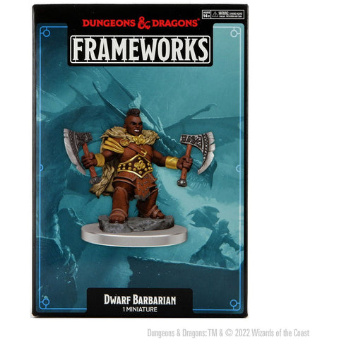 D&D Frameworks Dwarf Barbarian Female