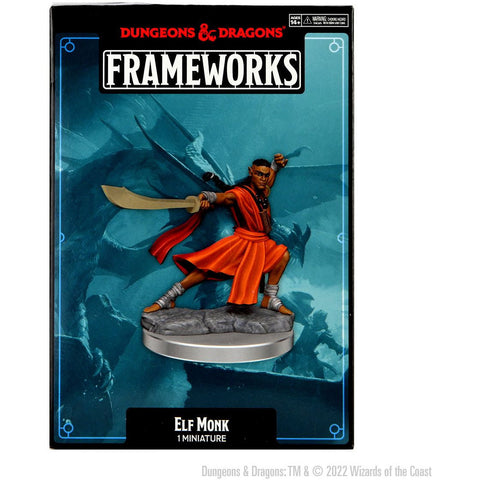 D&D Frameworks Elf Monk Male