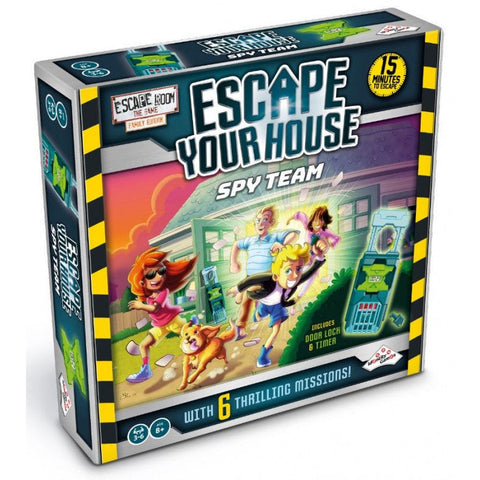 Escape Room The Game Family Edition - Escape Your House Spy Team