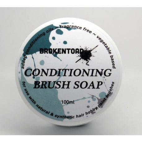 Brokentoad Conditioning Brush Soap