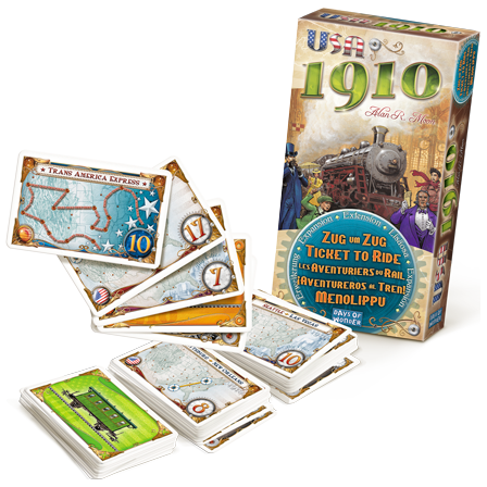 Ticket To Ride Expansion - Usa 1910