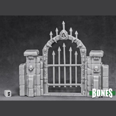 Reaper Miniatures - Bones: Graveyard Fence Gate