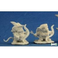 Reaper Miniatures - Bones: Mousling Ranger And Yeoman