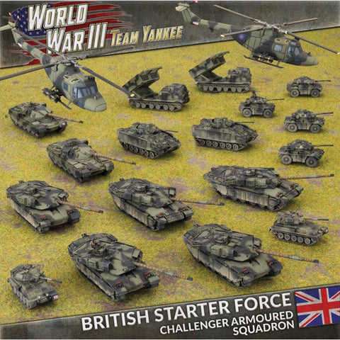 Team Yankee - British: Starter Force (Challenger Armoured Squadron)