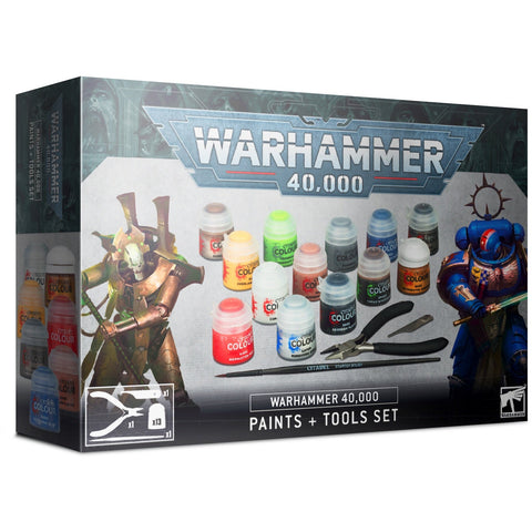 Warhammer 40k Paints + Tools (60-12)