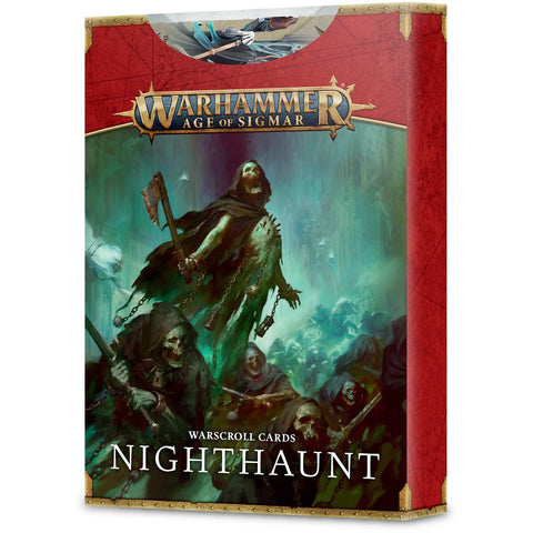 [CLEARANCE] Age of Sigmar - Nighthaunt - Warscroll Cards (91-15)
