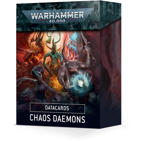 40k Chaos Daemons - Datacards (97-04)