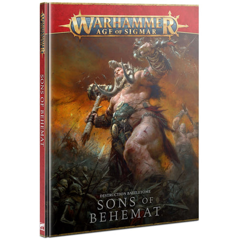 [CLEARANCE] Age of Sigmar - Battletome - Sons of Behemat 2022 93-01