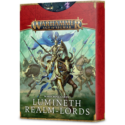 [CLEARANCE] Age of Sigmar - Lumineth Realm-lords - Warscroll Cards (87-03)