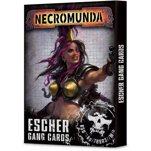 Necromunda - Escher Gang Tactics Cards (300-07)