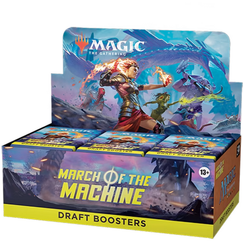 Magic March of the Machine Draft Booster Display