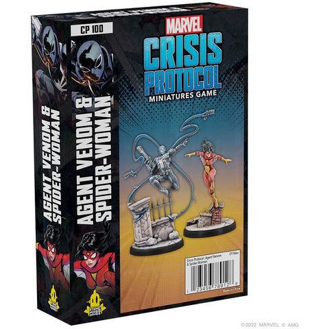 Marvel Crisis Protocol - (CP100) Agent Venom & Spider-Woman