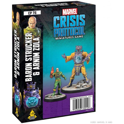 Marvel Crisis Protocol - (CP76) Baron Strucker And Arnim Zola