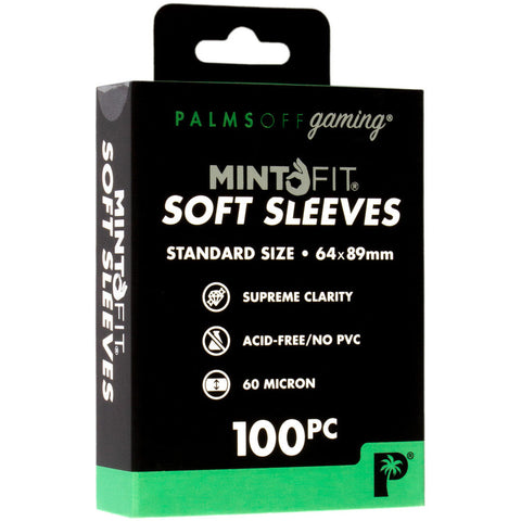Palms Off Gaming - Mint Fit: Soft Sleeves (100pc)