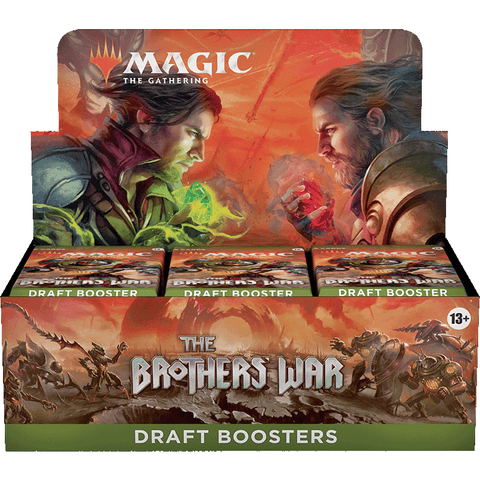 Magic The Brothers War Draft Booster Display