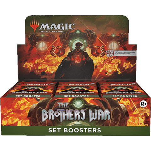Magic The Brothers War Set Booster Display