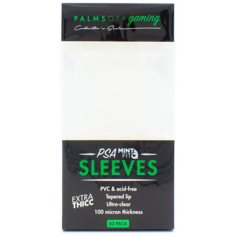 Palms Off Gaming - PSA Mint-fit Sleeves - Extra Thicc 50pk