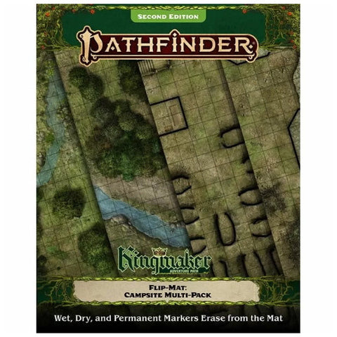 Pathfinder Second Edition: Flip-Mat: Kingmaker Adventure Path Campsite Multi-Pack