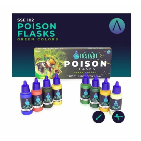Scale 75 Instant Colors Poison Flasks Paint Set