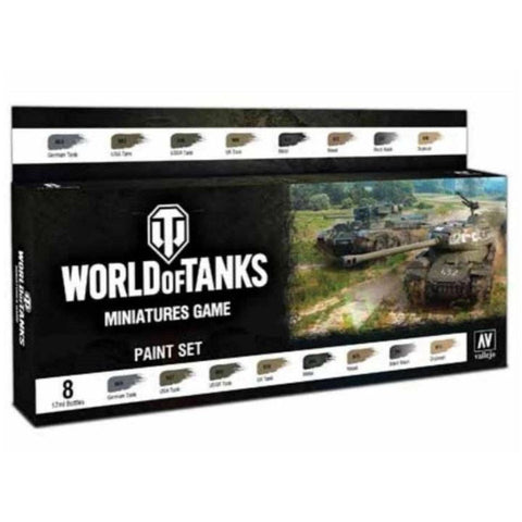 World Of Tanks Miniatures Game Paint Set
